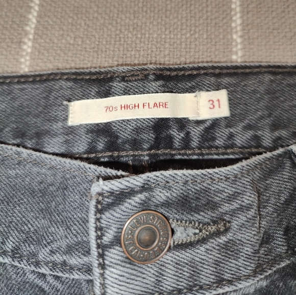 Levi's 70s High Flare Jeans - Picture 3 of 14